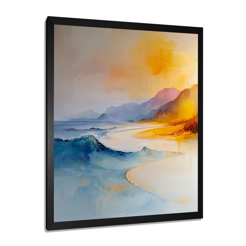 Azden - paysages, art mural sur toile, Black, 20" H x 12" W, Reproduction encadrée d'une seule photo