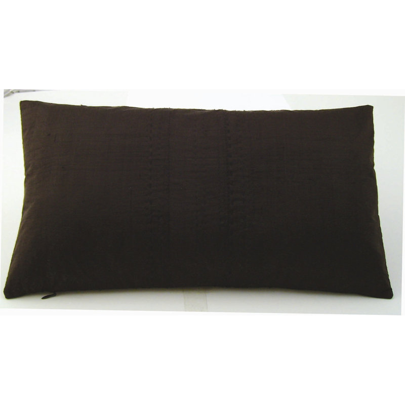 Keena Rectangular Throw Cushion, Black