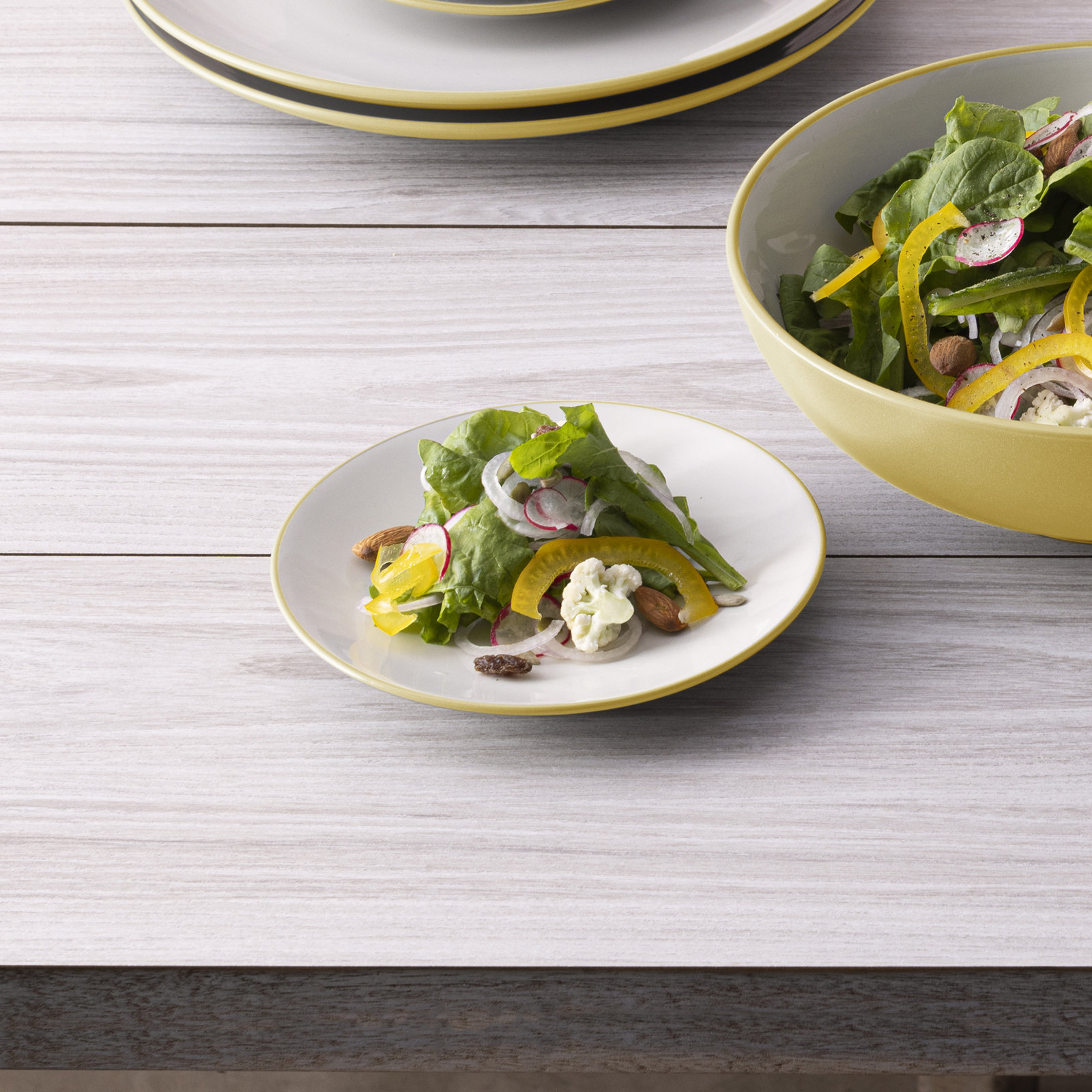 Noritake Colorwave Mini Plates, 6-1/4", Mustard