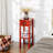 Side Table, Indoor Table, Nightstand With Drawer, Narrow End Table With Bottom Shelf