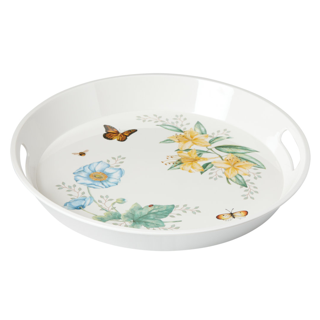 Butterfly Meadow Melamine Serving Tray Lenox