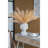 Cement Wall Bust Planter, 8"X9"X11.5", Gray, With Floral For Garden Charm Planter Home Office, 7.9X8.9X11.6",-81899265