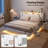 Komor Upholstered Storage Bed with Charging Station and LED Lights-1090827078-1090827077