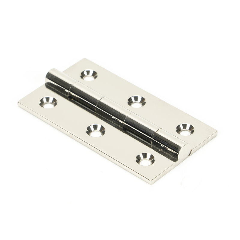 Butt Hinges, Polished Nickel