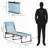 Folding Chaise Lounge Pool Chair, Patio Sun Tanning Chair, Outdoor Lounge Chair