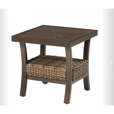 Table d'appoint en métal Bedard
