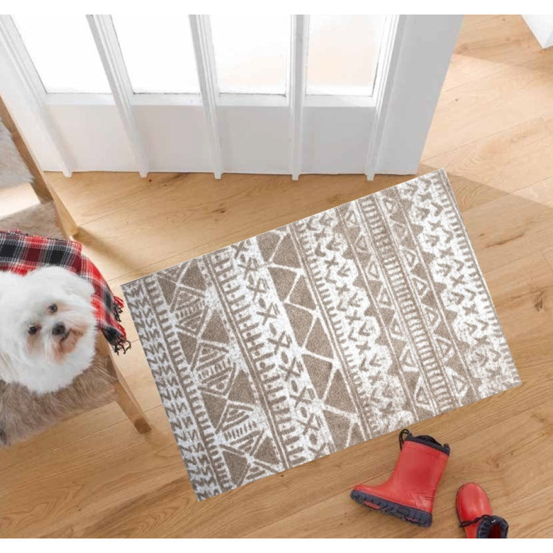 Tapis de sol sable et brun clair Sandy, L 27,5 po x L 47 po
