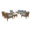 Ensemble de patio extérieur 9 pièces Modway Pier-930626291