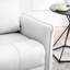 Fauteuil inclinable gris avec chambre à coucher inclinable à 90 - angle de 150 ° pivotant à 270 °, aspect contemporain