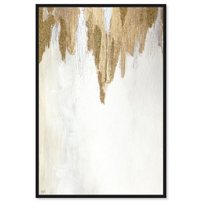 " Abstract Very Golden, Modern & Contemporary Gold " by Oliver Gal