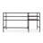Ariba Solid Wood Iron Writing Desk