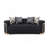 Soledad G00523A-S Sofa , Black