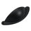 Classic Collection 2.5" Center to Center Black Cup/Bin Pull