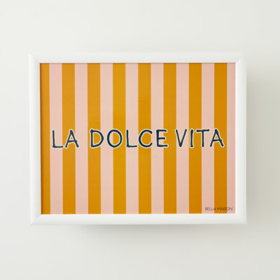 Plateau-coussin Line 'La Dolce Vita' Line
