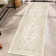 Medallion Non Slip Washable Rug(Cream)
