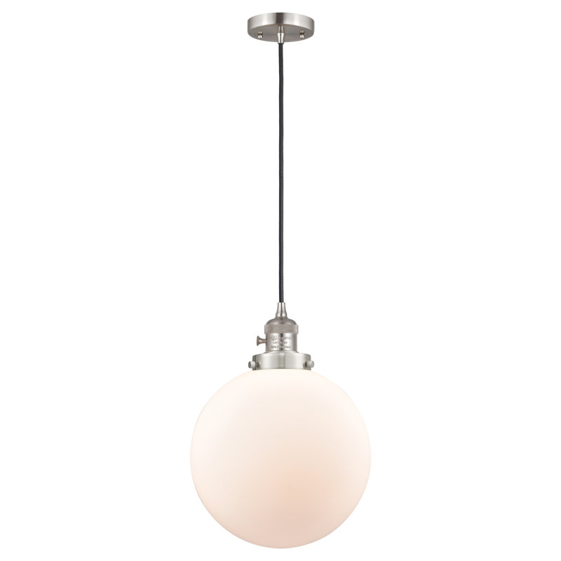 Luminaire suspendu sphère 1 lumière Lorri