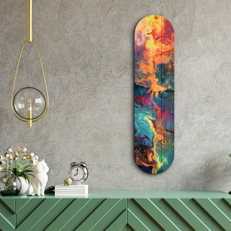 Decorative Tempered Glass Painting