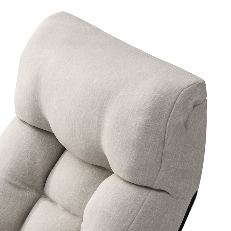 Trule Adjustable Reclining Ergonomic Swiveling Floor Game Chair, Gray