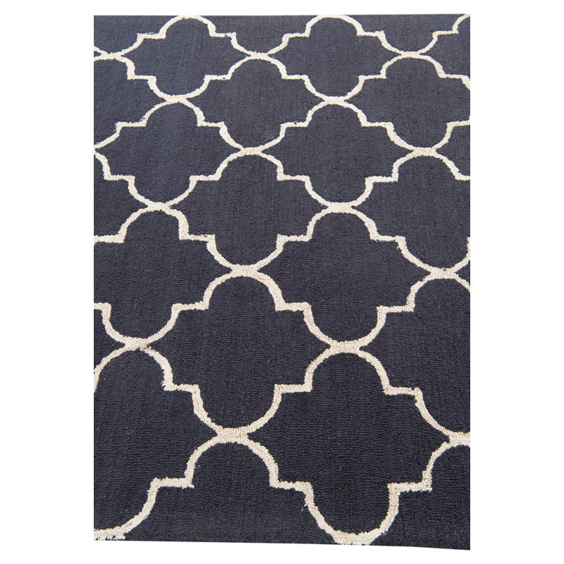 Tapis bleu marine Iverson