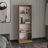 Bookcase With Spacious Tier-Shelving Design
