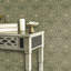 Elegance Collection Floral Stripe Shimmer Finish Wallpaper Roll-349793864