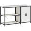  Kitchen Storage Set With Shelf 2 Pcs White 150 X 50 X 92 Cm-2039051128