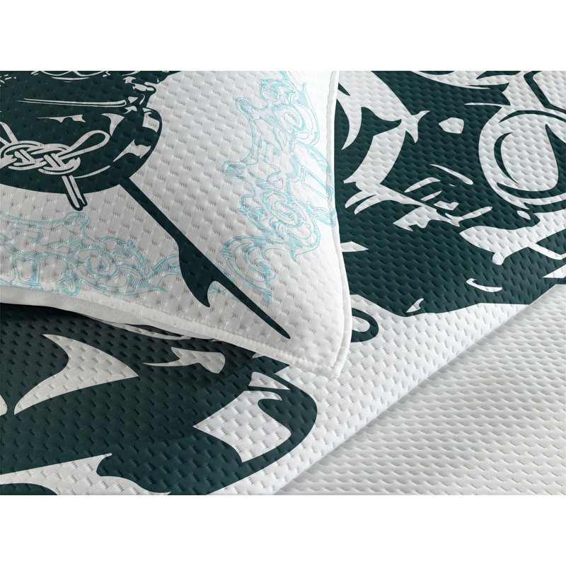 Coastal Polyester Coverlet