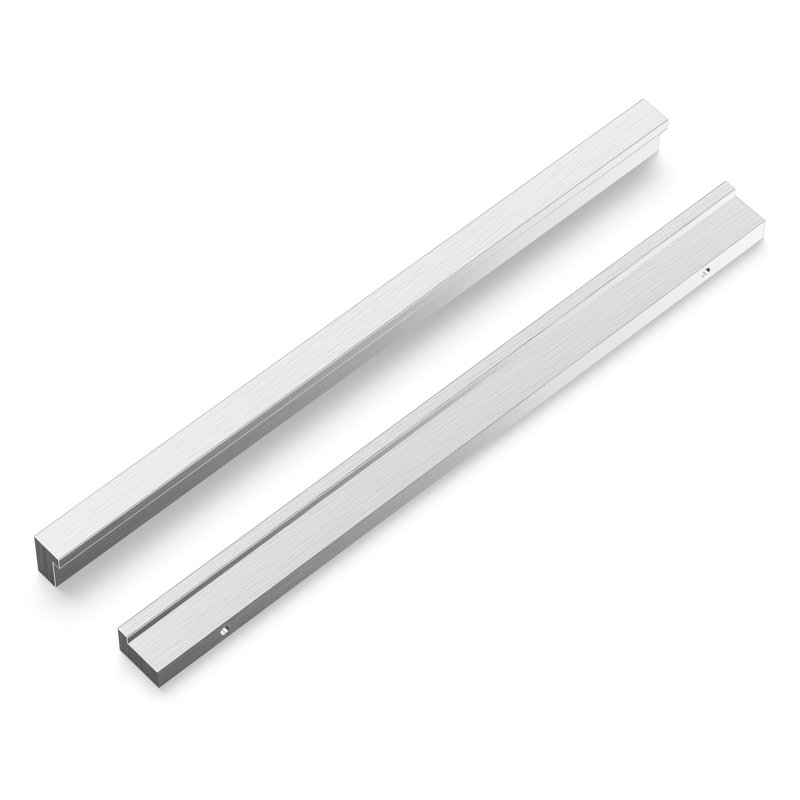 Streamline Collection Rectangular Pull - 7-9/16" Center to Center Cabinet Pull Toasted Nickel - Contemporary Hardware for Drawers & Cabinets