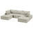 Bales Upholstered L-Shaped Sectional Reversible