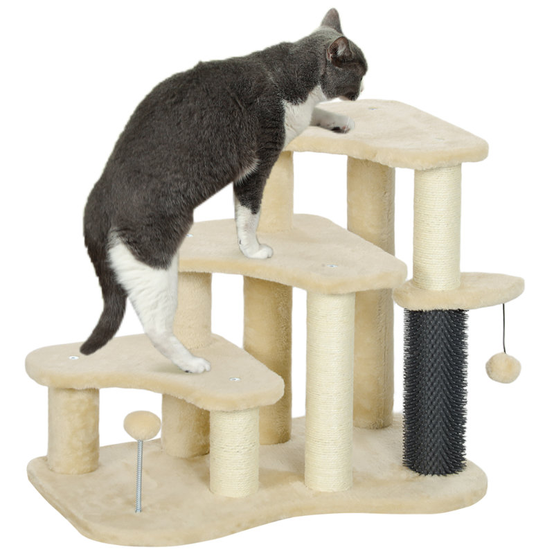 127cm H Cat Tree, Beige