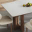 Modern simple rectangular dining table sets.-104097655