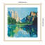 Impression d'art mural encadré «Mountain Reflection II» par Walker Noble-109724817
