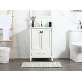 Breakwater Bay Morrilton 24'' Single Bathroom Vanity with Engineered ...