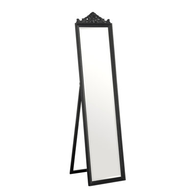 Boudoir Solid Wood Flat Floor Mirror
