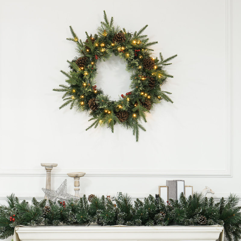 Faux 60cm Wreath