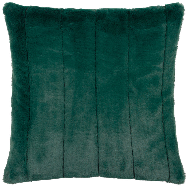 Empress Square Throw Cushion, Emerald, 55cm x 55cm