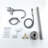 Topcraft Single Handle Freestanding Bathtub Faucet Floor Mount Tub Filler with Handheld Shower-69763950