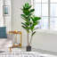Figuier Achille artificiel en pot-368691956