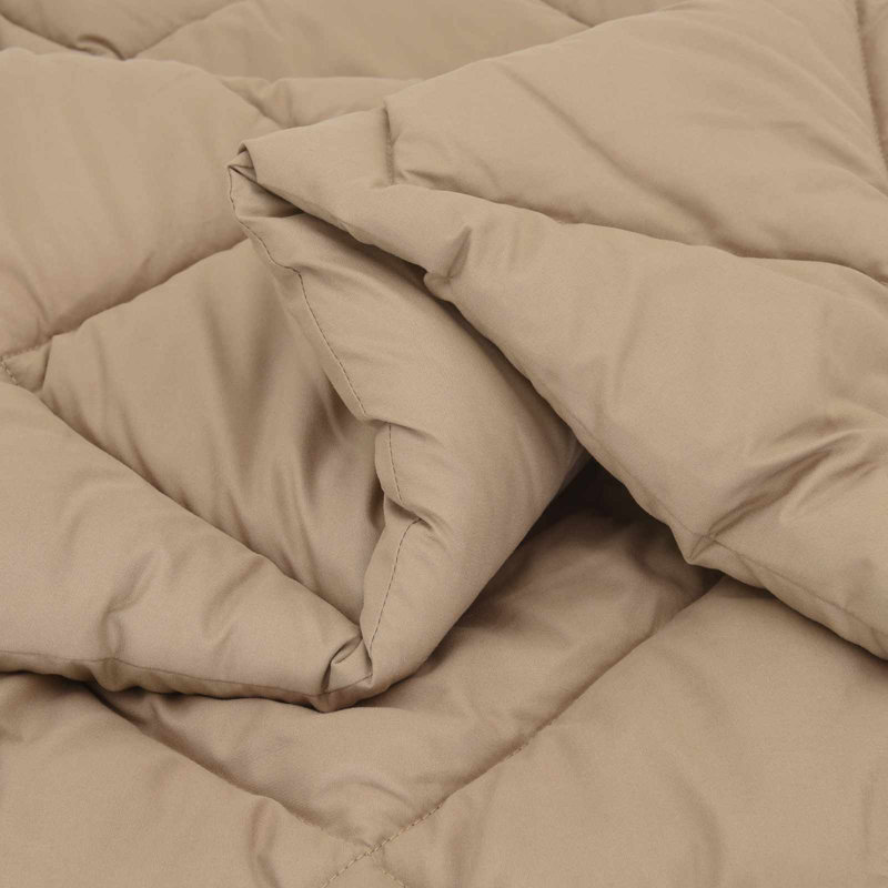  Winter Duvet Taupe   Microfiber, Double