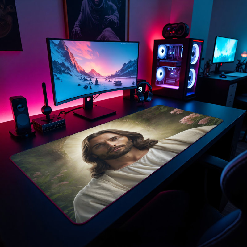 Polyester Desk Pad, 23.6x13.8