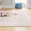 Antonyio Abstract Handmade Tufted Area Rug in Natural/Ivory-1937648735