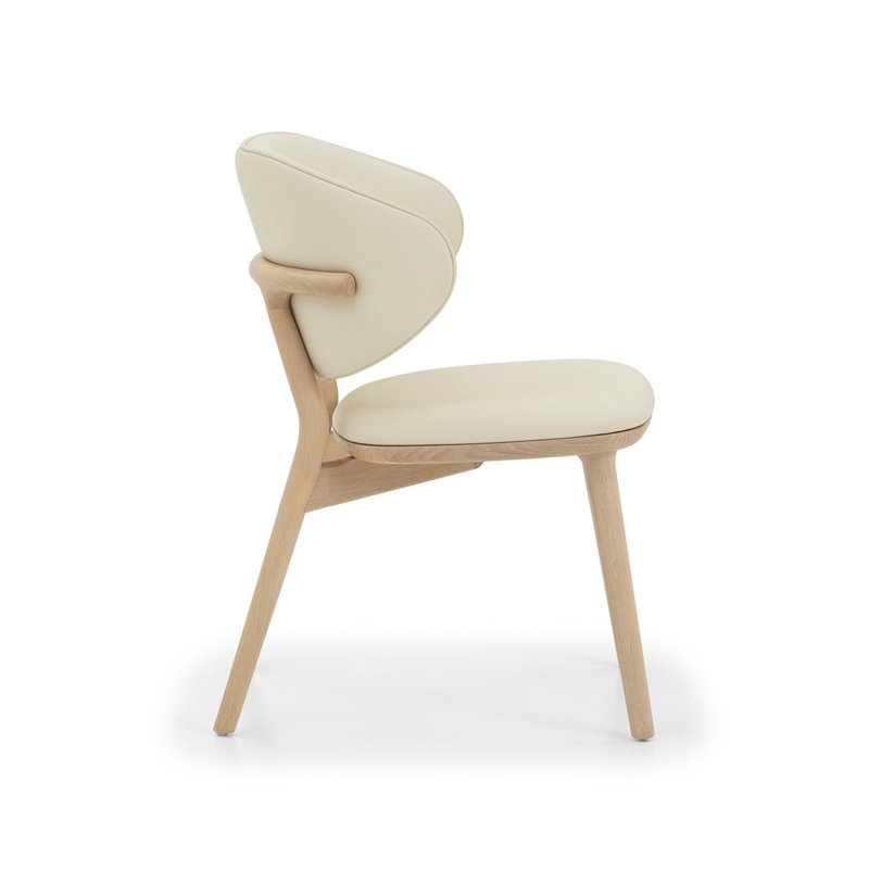 Soren Upholstered Dining Chair, Beige, Saddle