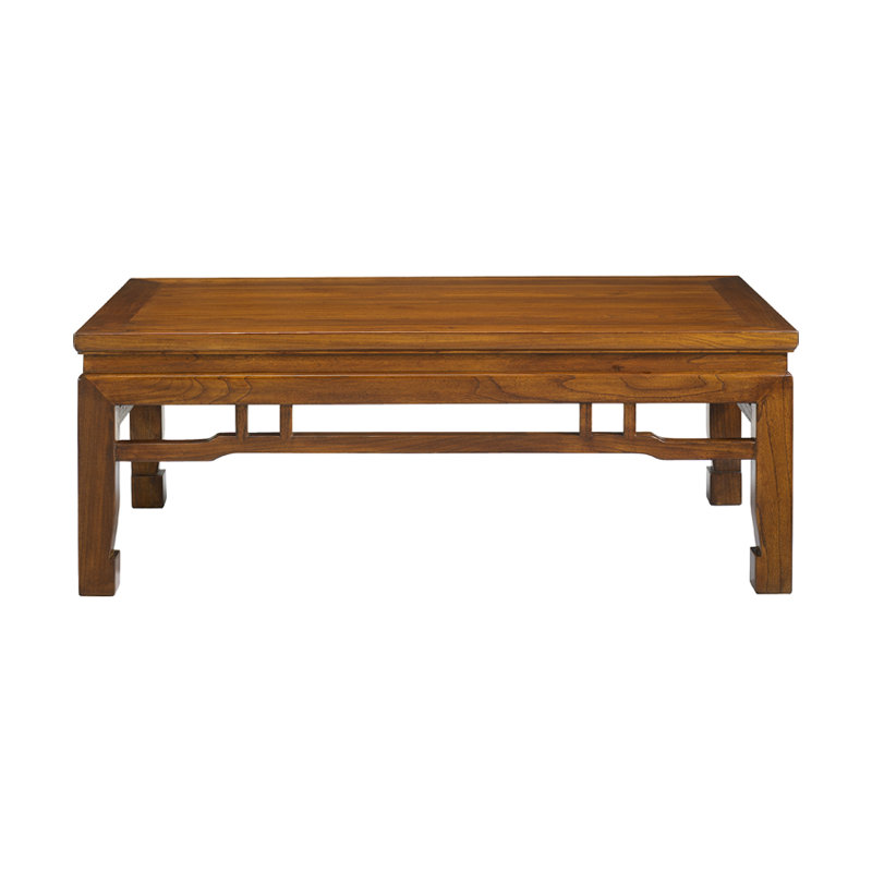 Hangzhou Solid Wood Coffee Table, Warm Elm