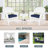 Starner 2 - Person Patio Conversation Set with Cushions-248589690-248589689