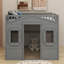Full House Loft Bed With Ladder-1662616865