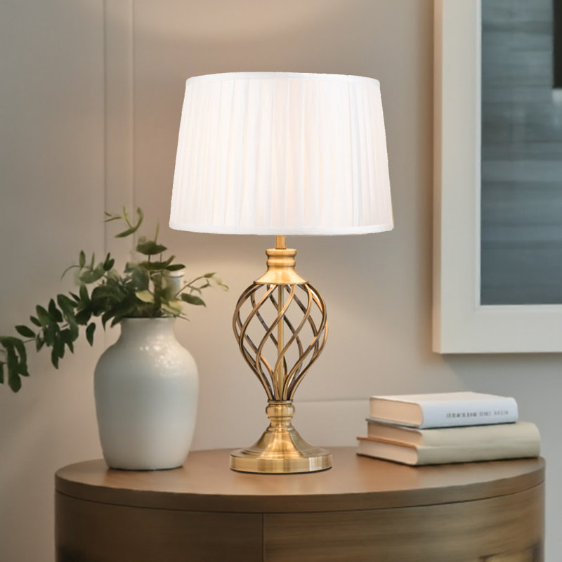 Wauneta 61cm Table Lamp, White