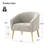 Briggitte Modern 31" W Boucle Armchair-526343806
