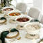 Maifanite-Coated Buffet Chafing Dish Set With Lid, 5.5QT Stainless Steel