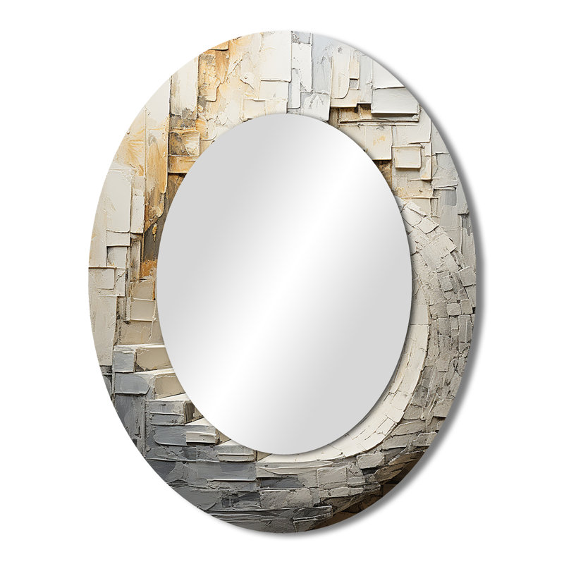Miroir mural doré doré, 43 po x 33 po