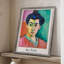 Matisse D III, reproduction d'art encadrée - bois massif-1536945768